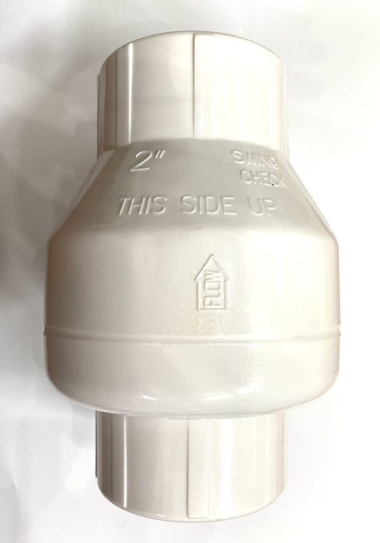 Valve Check 50mm Swing PVC – Cyclone filtration, non return