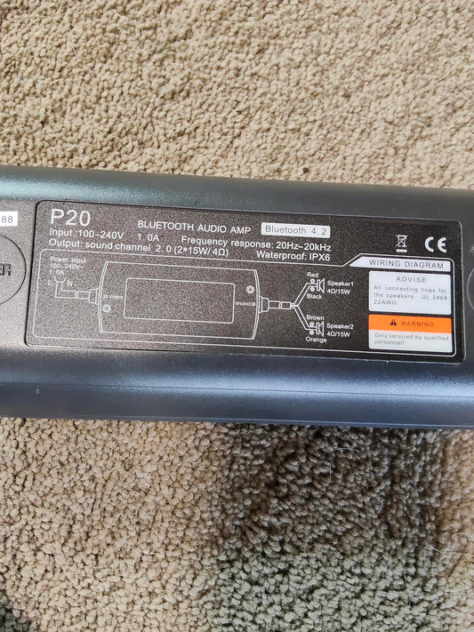 Joyonway P20 Bluetooth Music Module